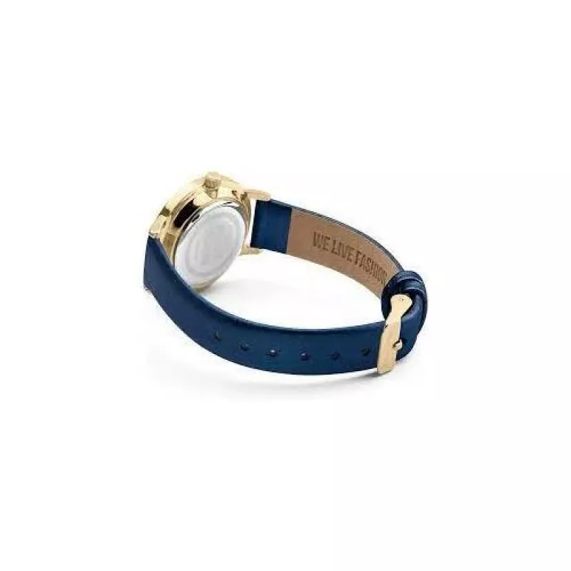 Daisy Dixon Damenuhr DD086UG 36mm Quarz Analog Silbernes Zifferblatt Graues Lederarmband