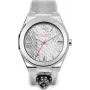 Daisy Dixon Damenuhr DD117S 36mm graues Lederarmband