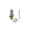 Danfoss 003N0043 Thermostatventil-Unterteil - gerade Ausführung, vernickeltes Messing, 1/2 Zoll