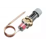 Danfoss 003N0043 Thermostatventil-Unterteil - gerade Ausführung, vernickeltes Messing, 1/2 Zoll