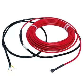 DANFOSS Heizkabel 395W/22m (18W/m) - zweiadrig, abgeschirmt, IPX7, Rot