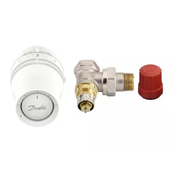 Danfoss RA-N Thermostatkopf und Ventil DN15
