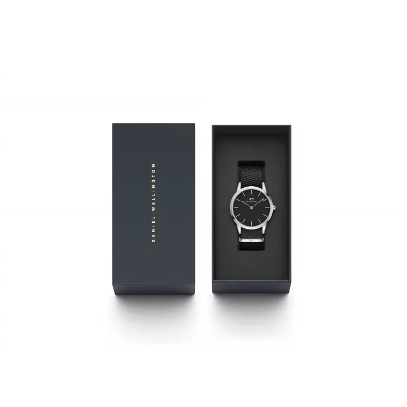 DANIEL WELLINGTON Classic Herrenuhr 40mm Roségold Edelstahl Schwarzes Leder