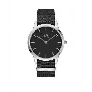 DANIEL WELLINGTON Classic Herrenuhr 40mm Roségold Edelstahl Schwarzes Leder