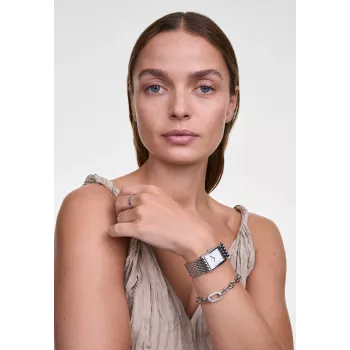 Daniel Wellington Classic Petite 32mm Damenuhr - Roségold-Mesh-Armband - DW00100706