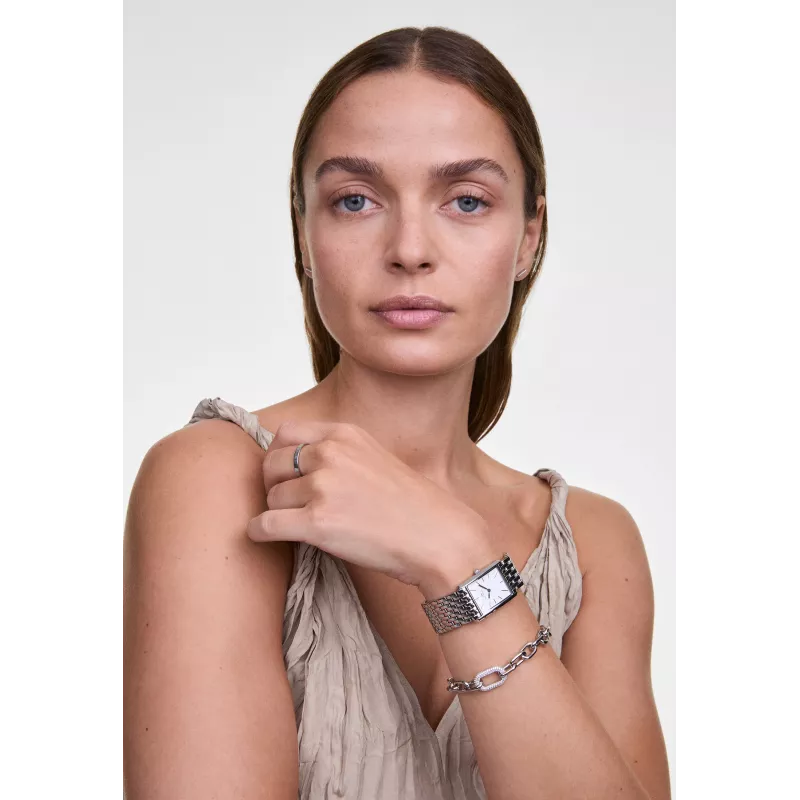 Daniel Wellington Classic Petite 32mm Damenuhr - Roségold-Mesh-Armband - DW00100706