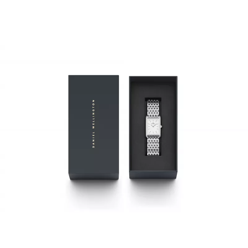 Daniel Wellington Classic Petite 32mm Damenuhr - Roségold-Mesh-Armband - DW00100706