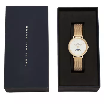 Daniel Wellington Elan Lumine Halskette 26mm Roségold Edelstahl