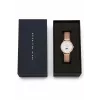 DANIEL WELLINGTON Petite Lumine 32mm Silberuhr mit Perlmuttzifferblatt und silbernem Mesh-Armband DW00100773