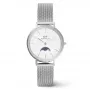 Daniel Wellington Petite Lumine Uhr 32mm Roségold Edelstahl Mesh