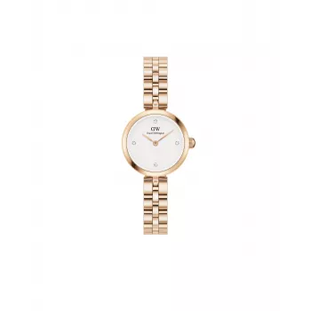 DANIEL WELLINGTON Petite Lumine Damenuhr 22mm Roségold Edelstahl Mesh DW00100717