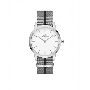 DANIEL WELLINGTON Petite Lumine Damenuhr 26mm Silber Edelstahl Mesh DW00100679
