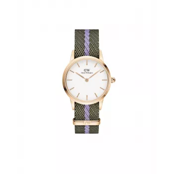 DANIEL WELLINGTON Petite Lumine Damenuhr 28mm Gold Edelstahl Mesh DW00100680