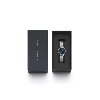 DANIEL WELLINGTON Petite Lumine Damenuhr 28mm Silber Edelstahl DW00100664