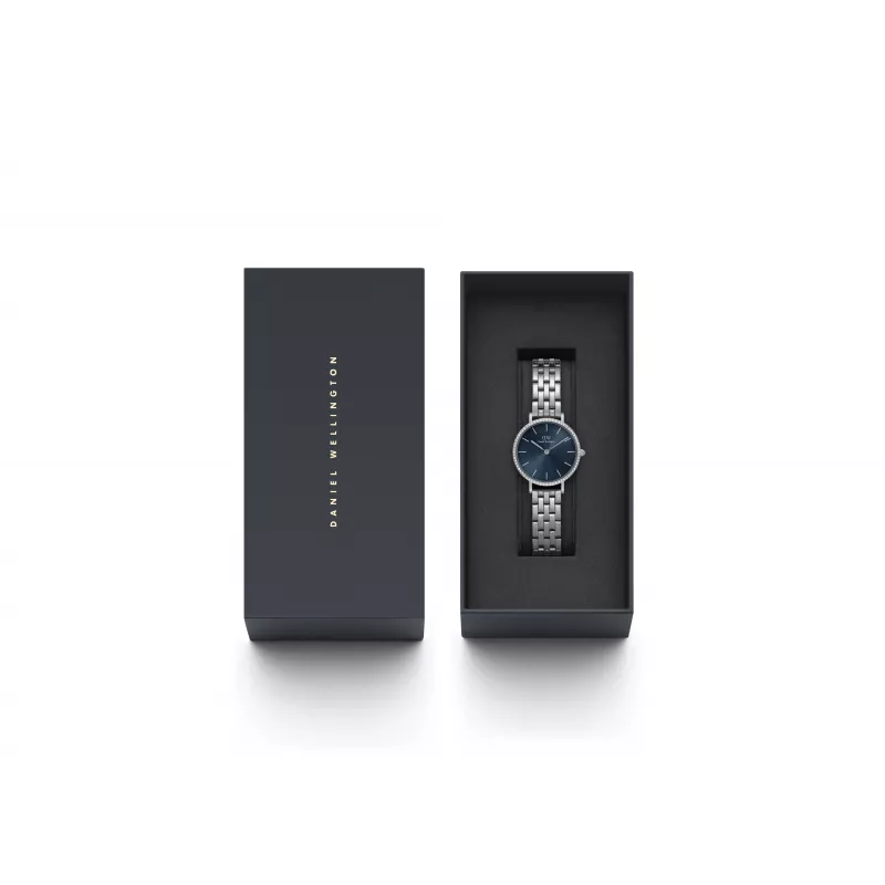 DANIEL WELLINGTON Petite Lumine Damenuhr 28mm Silber Edelstahl DW00100664