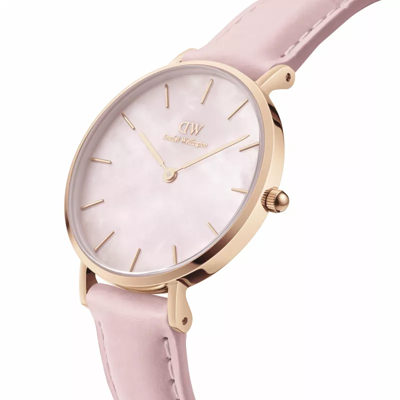 DANIEL WELLINGTON Petite Lumine Damenuhr 28mm Silber Edelstahl Mesh DW00100633