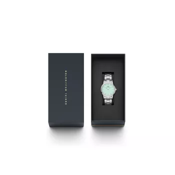 DANIEL WELLINGTON Petite Lumine Damenuhr 32mm Roségold Mesh DW00100538
