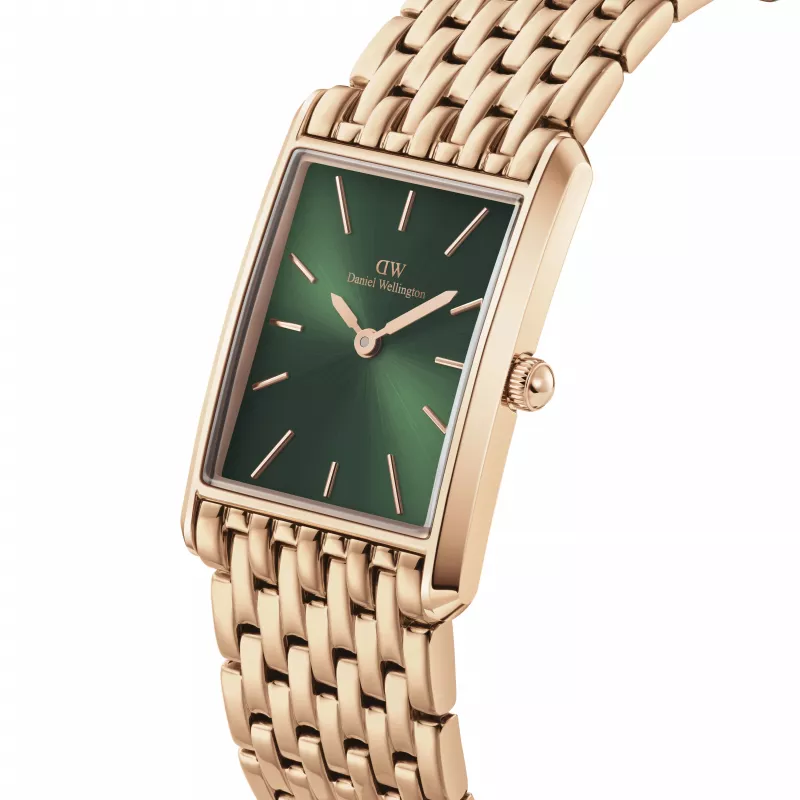DANIEL WELLINGTON Petite Lumine Damenuhr 32mm Roségold Edelstahl Mesh DW00100704