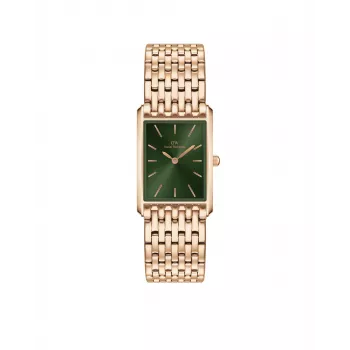 DANIEL WELLINGTON Petite Lumine Damenuhr 32mm Roségold Edelstahl Mesh DW00100704