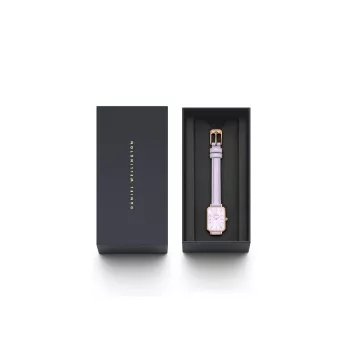 DANIEL WELLINGTON Petite Lumine Damenuhr DW00100637 20mm Silbernes Mesh