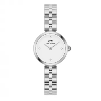 DANIEL WELLINGTON Petite Lumine Damenuhr DW00100716 22mm Silber Edelstahl Mesh