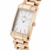 DANIEL WELLINGTON Petite Melrose Damenuhr 35mm Roségold Edelstahl Mesh DW00100702