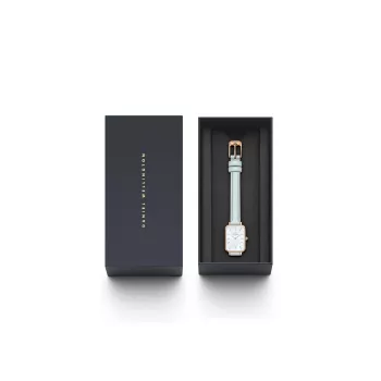 DANIEL WELLINGTON Quadro Mini Damenuhr DW00100638 - Roségold, 20 mm