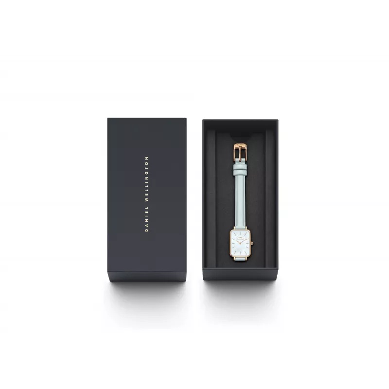 DANIEL WELLINGTON Quadro Mini Damenuhr DW00100638 - Roségold, 20 mm