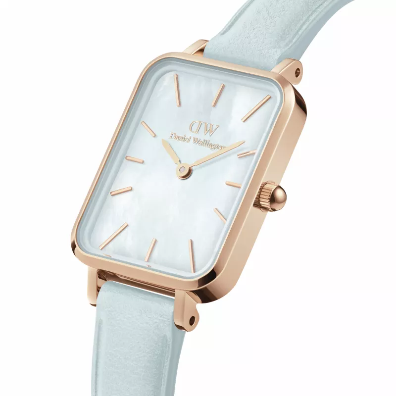 DANIEL WELLINGTON Quadro Mini Damenuhr DW00100638 - Roségold, 20 mm