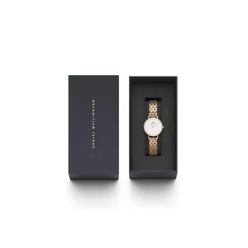 DANIEL WELLINGTON Quadro Mini Damenuhr DW00100666 28mm Roségold