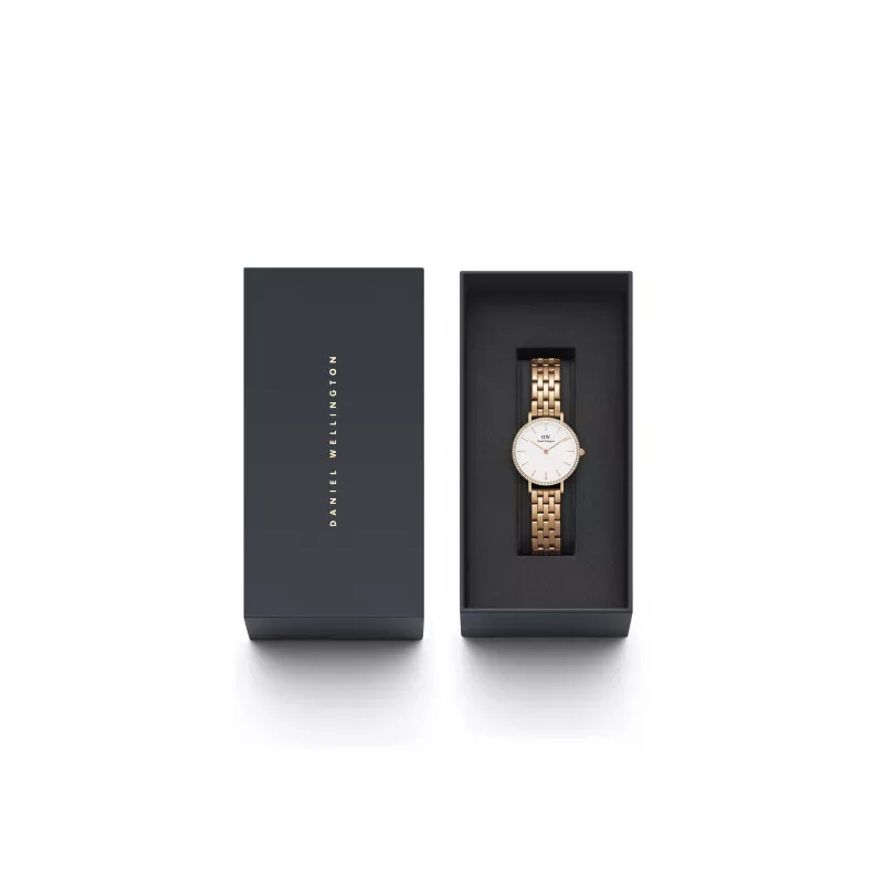 DANIEL WELLINGTON Quadro Mini Damenuhr DW00100666 28mm Roségold