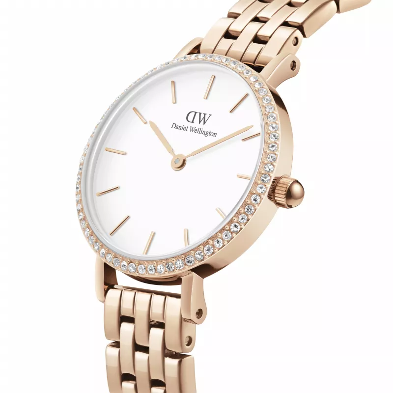 DANIEL WELLINGTON Quadro Mini Damenuhr DW00100666 28mm Roségold