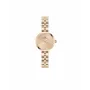 Daniel Wellington Quadro Damenuhr 22mm Roségold Edelstahlgehäuse Schwarzes Lederarmband DW00100720