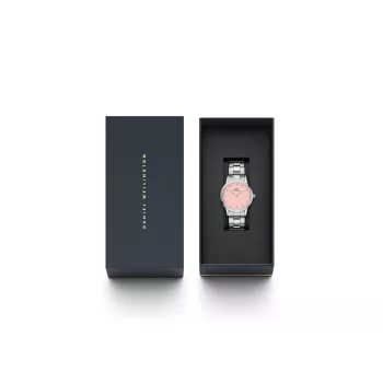 DANIEL WELLINGTON Damen Petite Lumine Uhr 32mm Roségold Mesh DW00100535