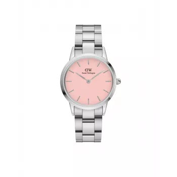 DANIEL WELLINGTON Damen Petite Lumine Uhr 32mm Roségold Mesh DW00100535