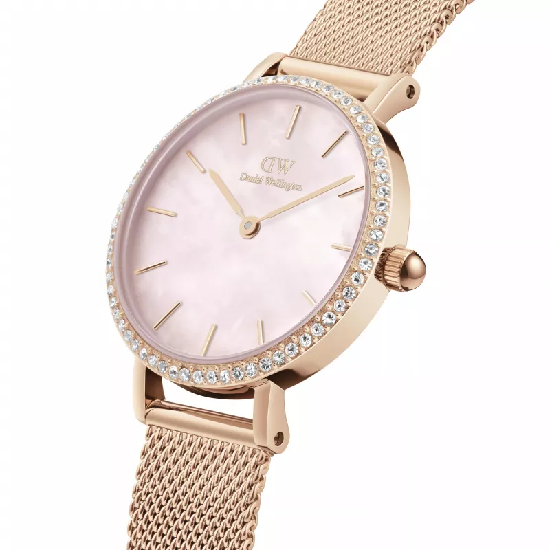 DANIEL WELLINGTON Damenuhr DW00100663 28mm Roségold Edelstahl Mesh