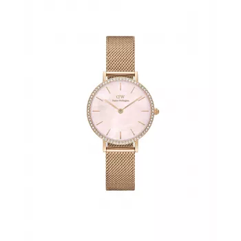 DANIEL WELLINGTON Damenuhr DW00100663 28mm Roségold Edelstahl Mesh