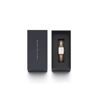 DANIEL WELLINGTON Damenuhr DW00100672 20mm Roségold Edelstahl Mesh