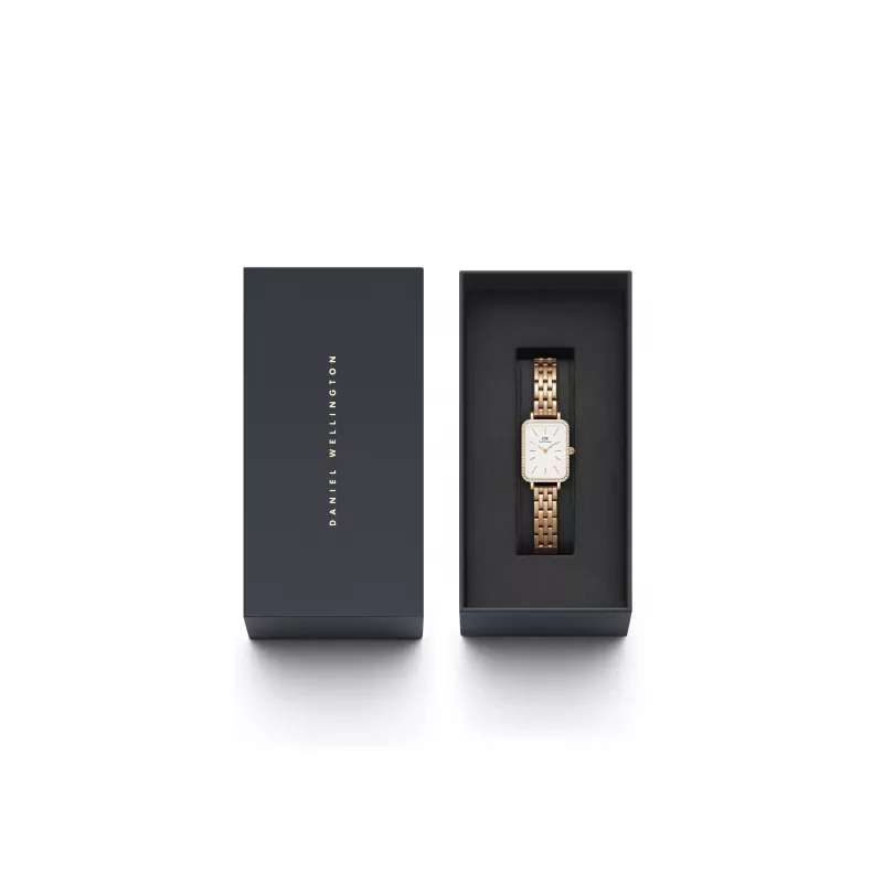 DANIEL WELLINGTON Damenuhr DW00100672 20mm Roségold Edelstahl Mesh