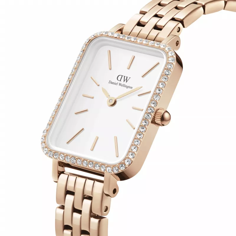 DANIEL WELLINGTON Damenuhr DW00100672 20mm Roségold Edelstahl Mesh