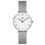 DANIEL WELLINGTON Damenuhr DW00100684 28mm Silber Edelstahl Mesh