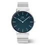 DANIEL WELLINGTON Damenuhr DW00100776 (40mm) - Classic Petite Ashfield - Roségold Edelstahl-Mesh