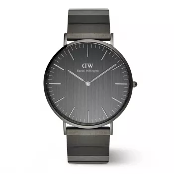 DANIEL WELLINGTON Damenuhr DW00100777 40mm Roségold NATO