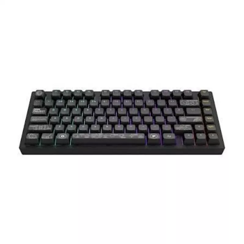 Dark Project ALU81A Terra Nova G3MS Moonstone Switch Mechanische Tastatur, US ANSI, Schwarz