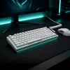 Dark Project ALU81A Terra Nova White mechanische Tastatur, G3MS Moonstone Switch, US ANSI