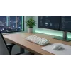 Dark Project ALU81A Terra Nova White mechanische Tastatur, G3MS Moonstone Switch, US ANSI