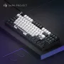 Dark Project Tamsus ALU87B Bushido Mechanische Tastatur, G3MS Moonstone Switch, QWERTY Englisches Layout, Hot-Swappable, RGB, USB-C, Aluminiumgehäuse