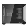 Darkflash C285MP Mid-Tower PC-Gehäuse, Seitenteil aus gehärtetem Glas, ATX, Schwarz
