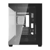 Darkflash C285MP Mid-Tower PC-Gehäuse, Seitenteil aus gehärtetem Glas, ATX, Schwarz