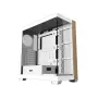 Darkflash DS900W Weißes Mid-Tower-Computer-Gehäuse, ATX, gehärtetes Glas, ohne Lüfter